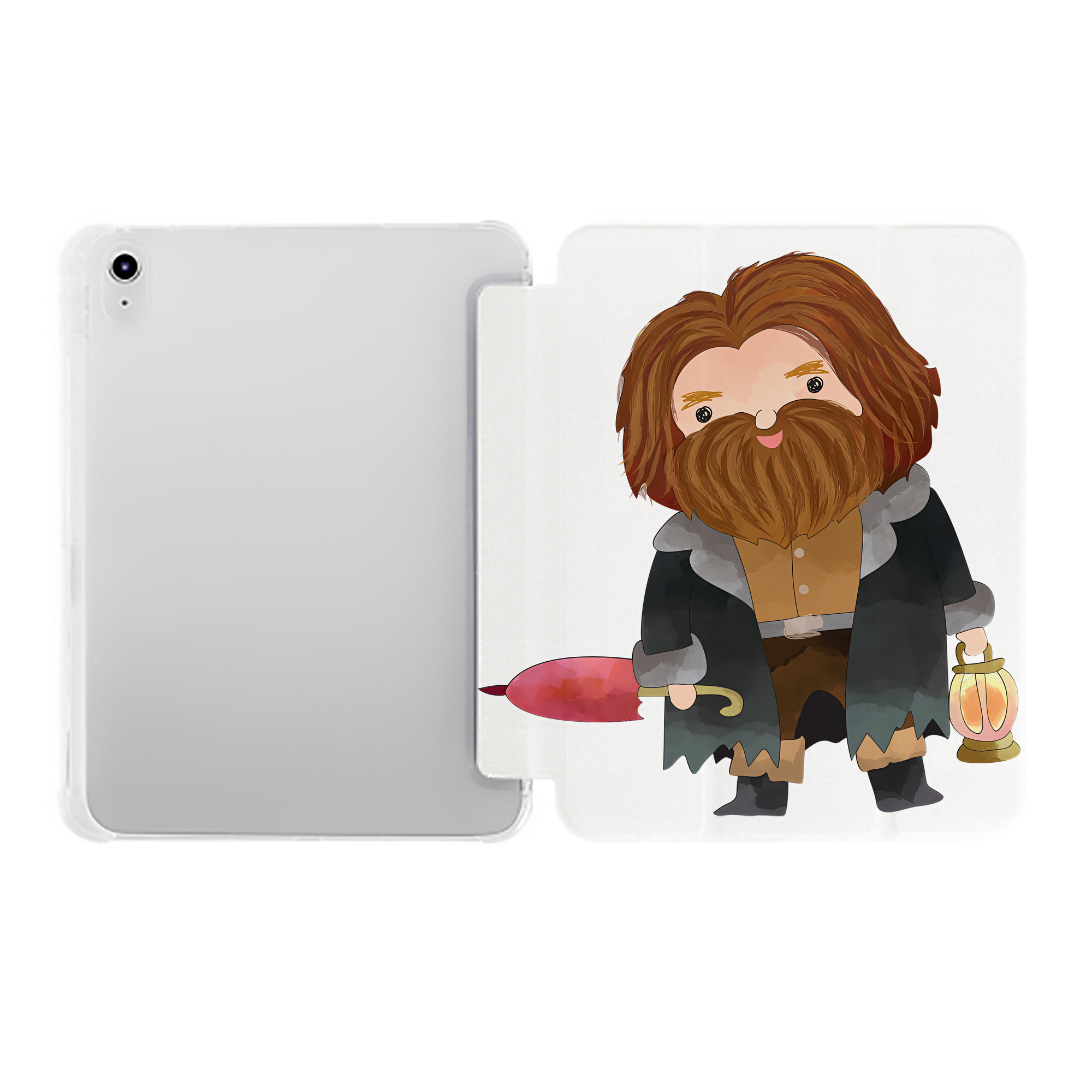 （画像用） Harry Potter ハリー・ポッターシリーズ IPad ケース ペン収納付き 三つ折りスタンド PUレザー×シリコン 対応機種9.5/10.5/10.9インチ